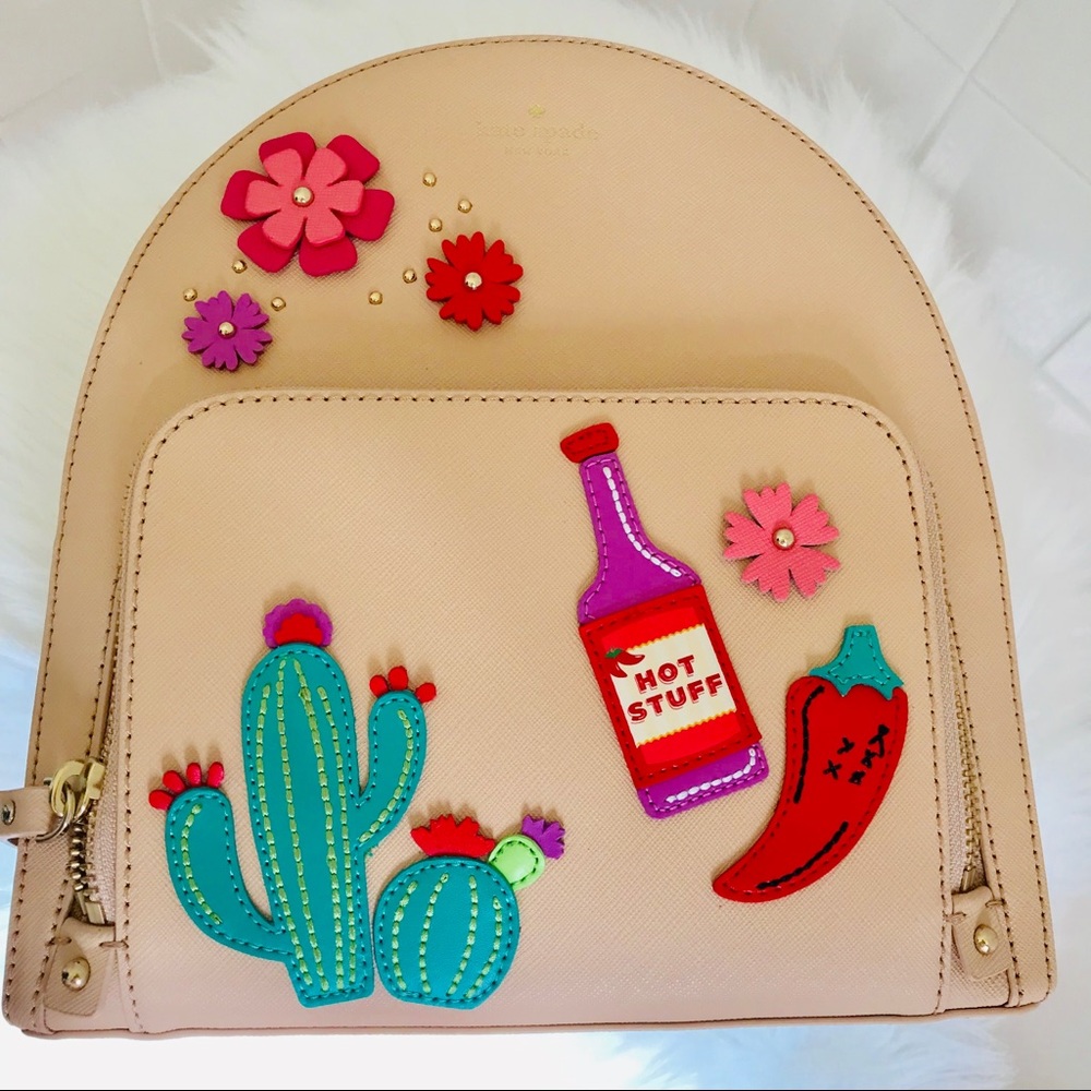 Kate spade cactus Tomi Backpack new horizons - Picture 5 of 7
